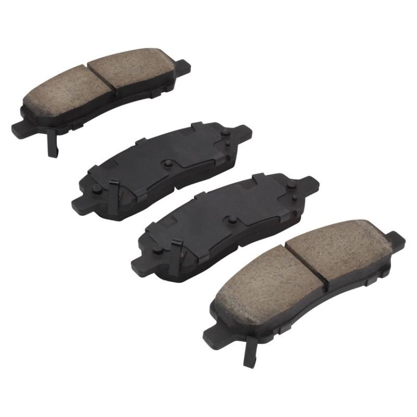 MPA 1001-1647C Quality-Built Premium Ceramic Brake Pads w/ Hardware