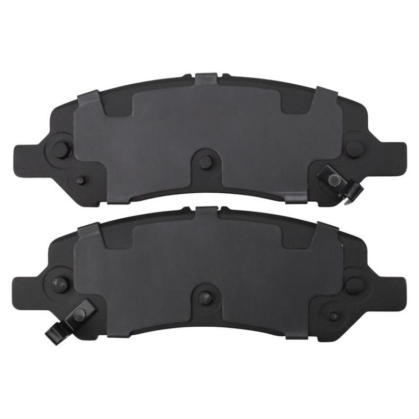 MPA 1001-1647C Quality-Built Premium Ceramic Brake Pads w/ Hardware