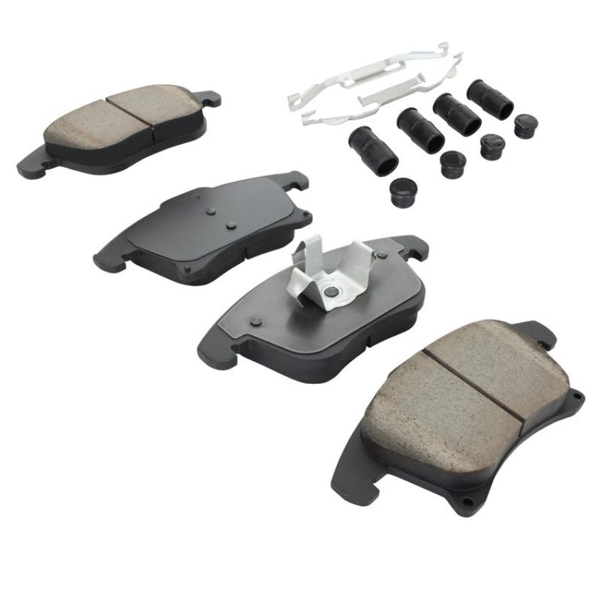 MPA 1001-1653C Quality-Built Premium Ceramic Brake Pads w/ Hardware