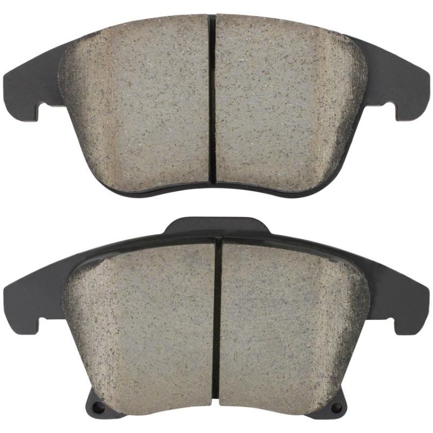 MPA 1001-1653C Quality-Built Premium Ceramic Brake Pads w/ Hardware
