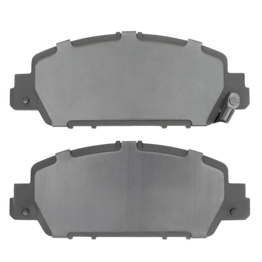 MPA 1001-1654M Quality-Built Premium Semi-Metallic Brake Pads w/ Hardware