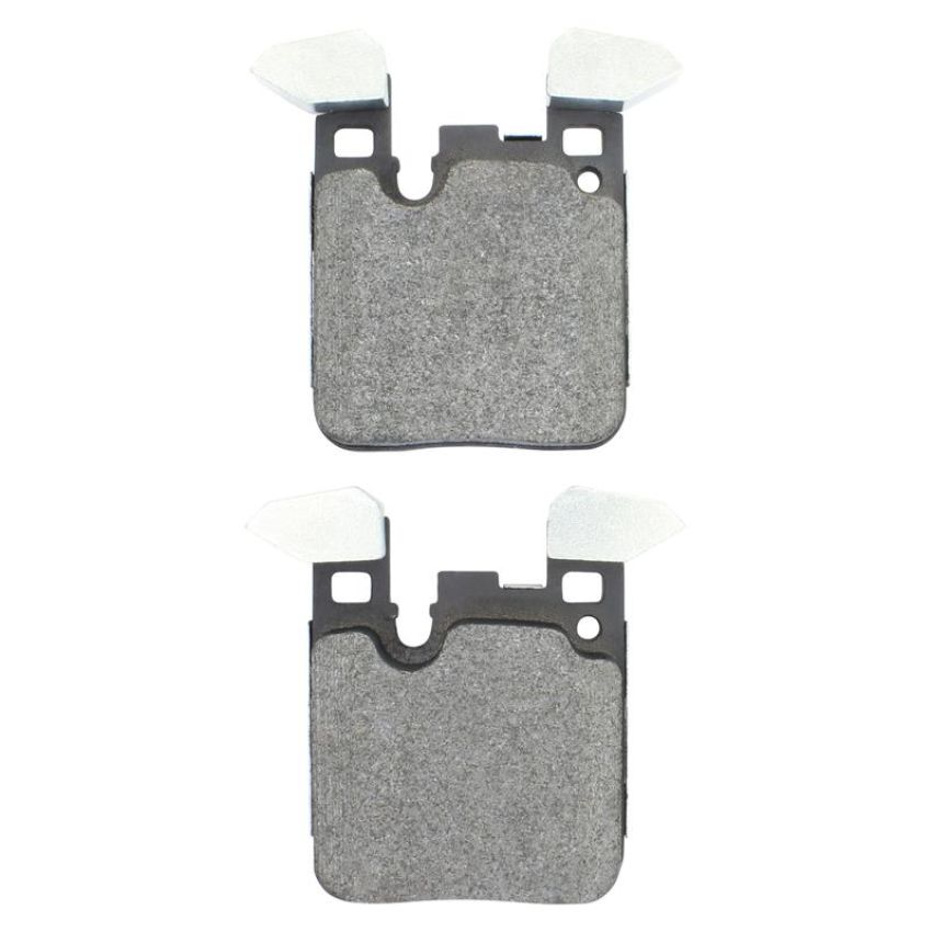 MPA 1001-1656M Quality-Built Premium Semi-Metallic Brake Pads w/ Hardware