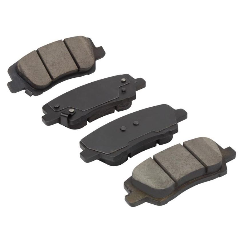 MPA 1001-1659C Quality-Built Premium Ceramic Brake Pads w/ Hardware