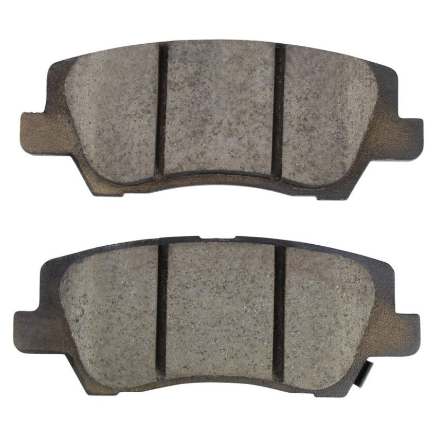 MPA 1001-1659C Quality-Built Premium Ceramic Brake Pads w/ Hardware