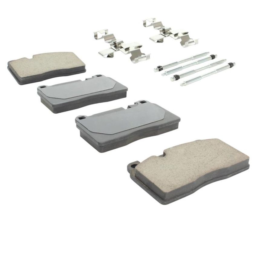 MPA 1001-1663C Quality-Built Premium Ceramic Brake Pads w/ Hardware