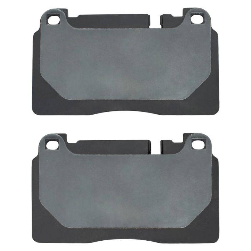 MPA 1001-1663M Quality-Built Premium Semi-Metallic Brake Pads w/ Hardware