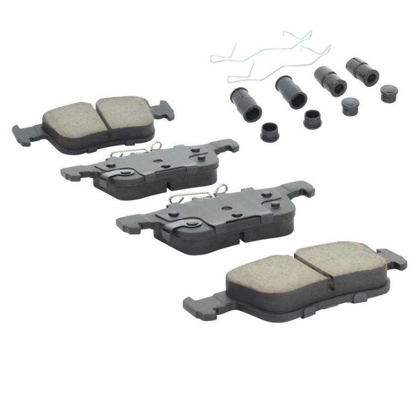 MPA 1001-1665C Quality-Built Premium Ceramic Brake Pads w/ Hardware