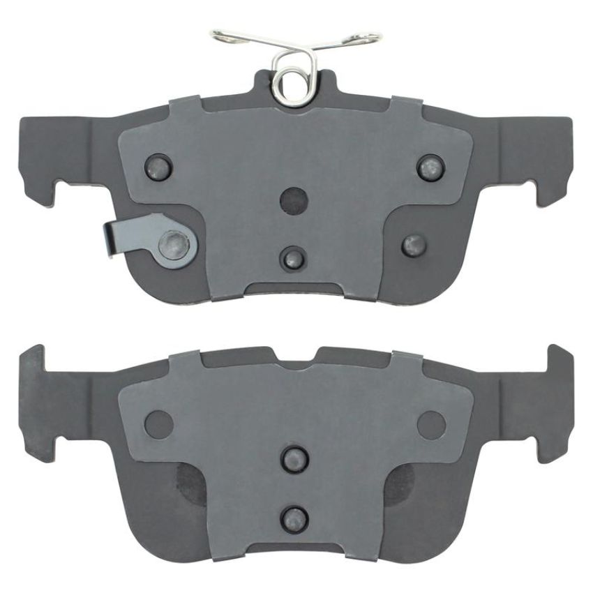MPA 1001-1665C Quality-Built Premium Ceramic Brake Pads w/ Hardware