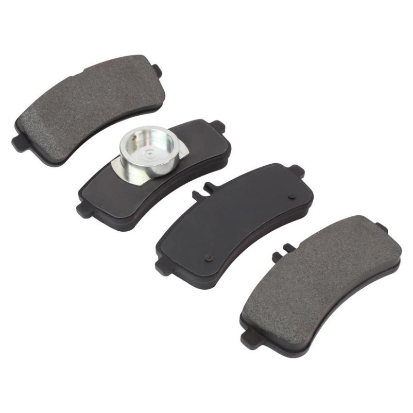 MPA 1001-1669M Quality-Built Premium Semi-Metallic Brake Pads