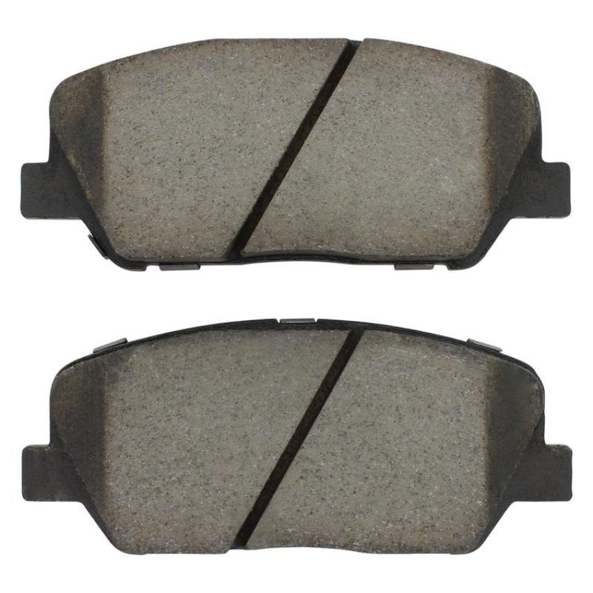 MPA 1001-1675C Quality-Built Premium Ceramic Brake Pads w/ Hardware