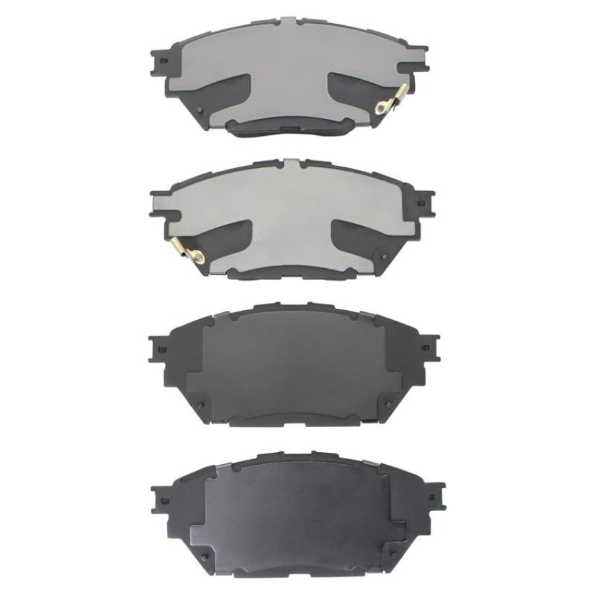 MPA 1001-1682M Quality-Built Premium Semi-Metallic Brake Pads w/ Hardware