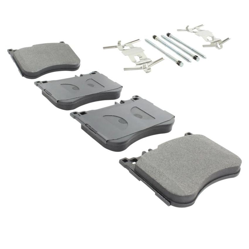 MPA 1001-1688M Quality-Built Premium Semi-Metallic Brake Pads w/ Hardware