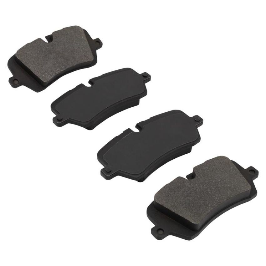 MPA 1001-1692M Quality-Built Premium Semi-Metallic Brake Pads w/ Hardware
