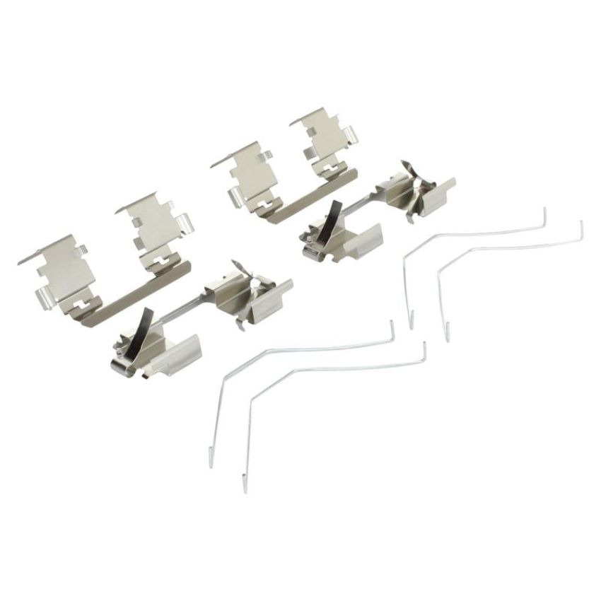 MPA 1001-1697M Quality-Built Premium Semi-Metallic Brake Pads w/ Hardware