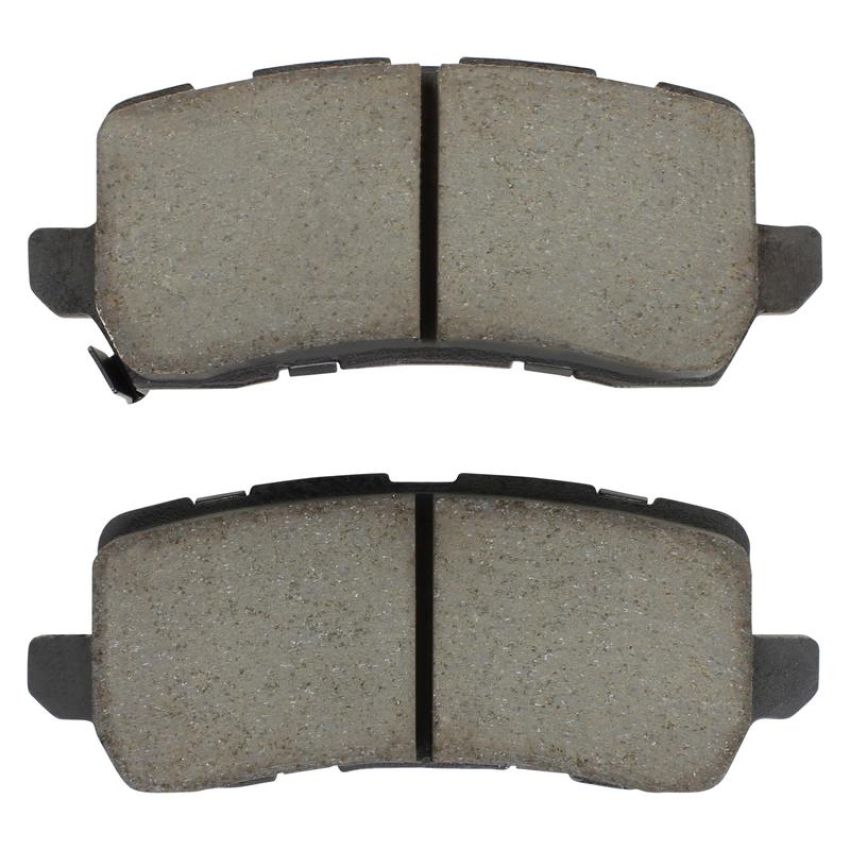 MPA 1001-1698C Quality-Built Premium Ceramic Brake Pads w/ Hardware