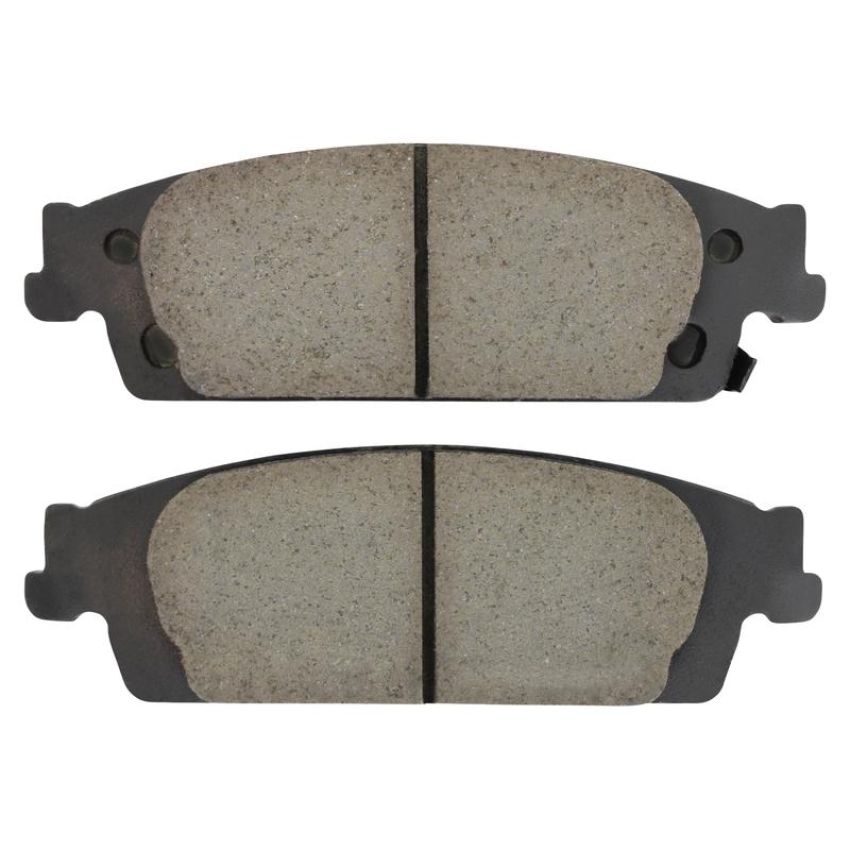 MPA 1001-1707C Quality-Built Premium Ceramic Brake Pads w/ Hardware