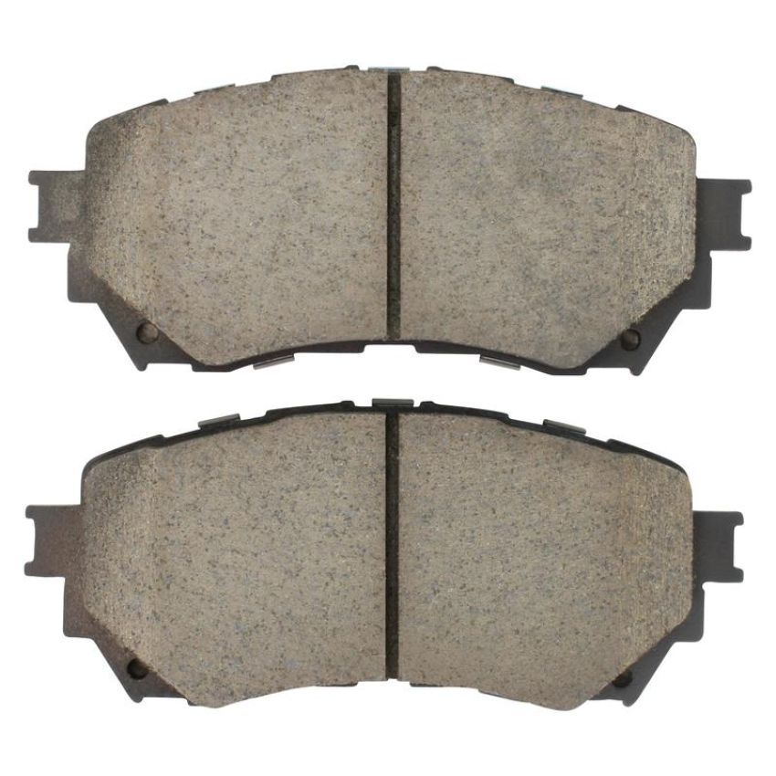 MPA 1001-1711C Quality-Built Premium Ceramic Brake Pads w/ Hardware