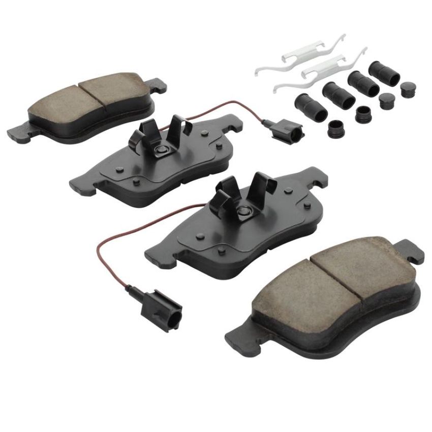 MPA 1001-1721AC Quality-Built Premium Ceramic Brake Pads w/ Hardware