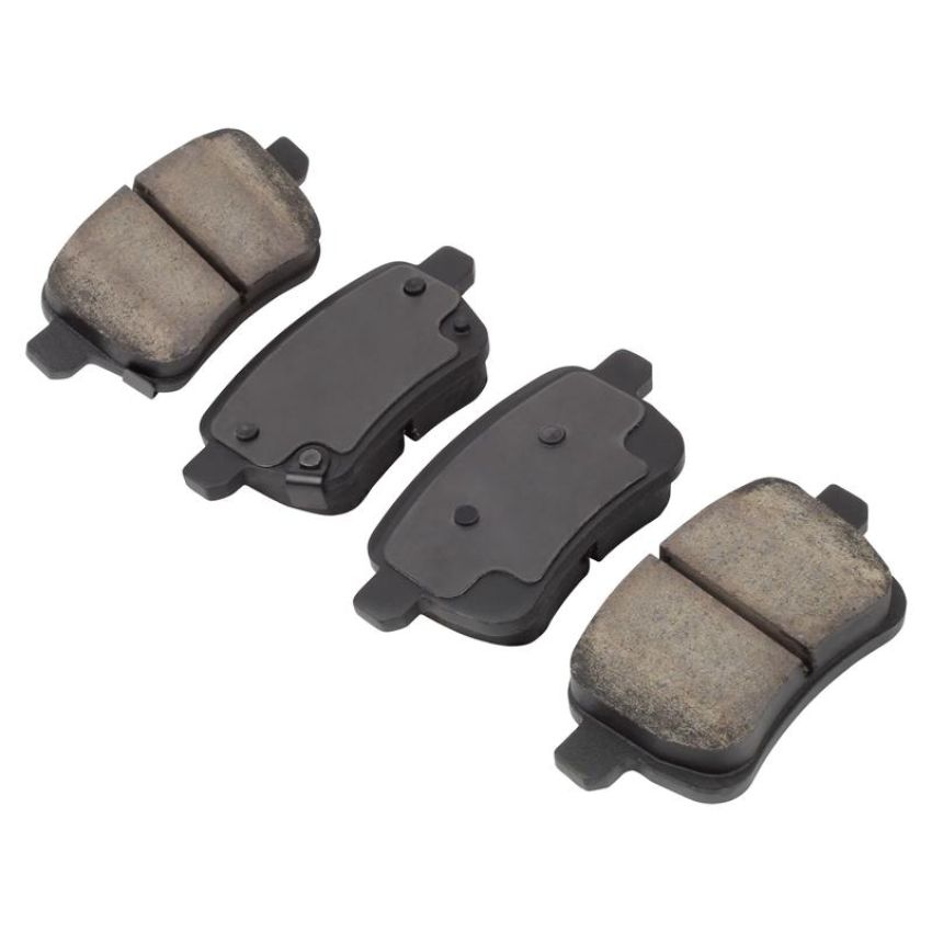 MPA 1001-1722C Quality-Built Premium Ceramic Brake Pads w/ Hardware