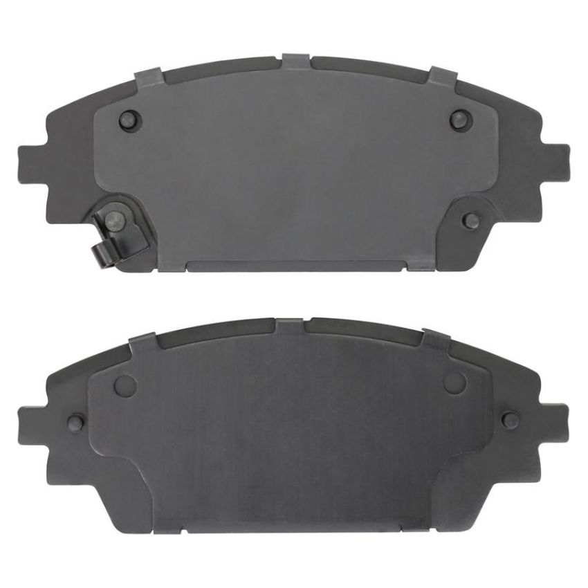 MPA 1001-1728C Quality-Built Premium Ceramic Brake Pads w/ Hardware