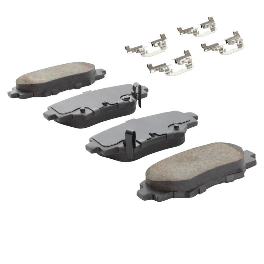 MPA 1001-1729C Quality-Built Premium Ceramic Brake Pads w/ Hardware