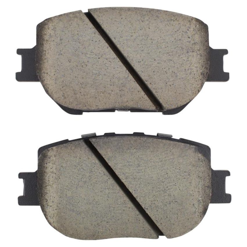 MPA 1001-1733C Quality-Built Premium Ceramic Brake Pads w/ Hardware