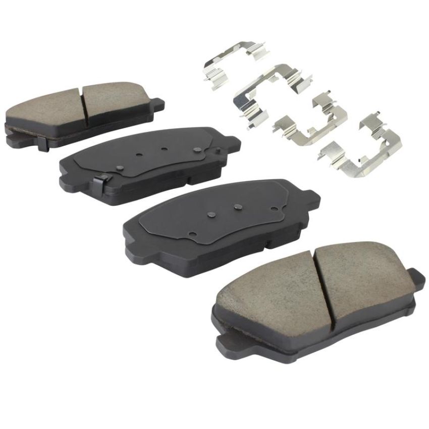 MPA 1001-1735C Quality-Built Premium Ceramic Brake Pads w/ Hardware