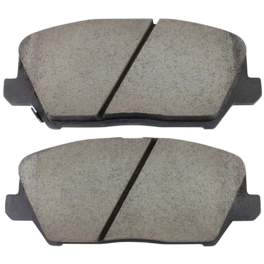 MPA 1001-1735C Quality-Built Premium Ceramic Brake Pads w/ Hardware
