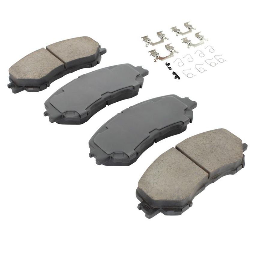 MPA 1001-1737C Quality-Built Premium Ceramic Brake Pads w/ Hardware