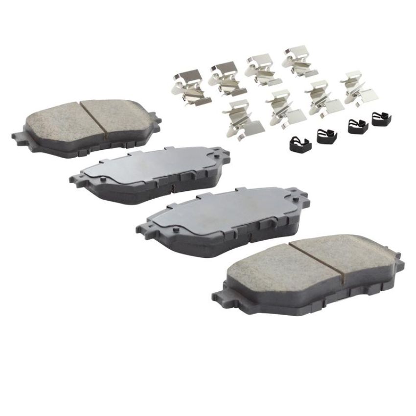 MPA 1001-1759C Quality-Built Premium Ceramic Brake Pads w/ Hardware