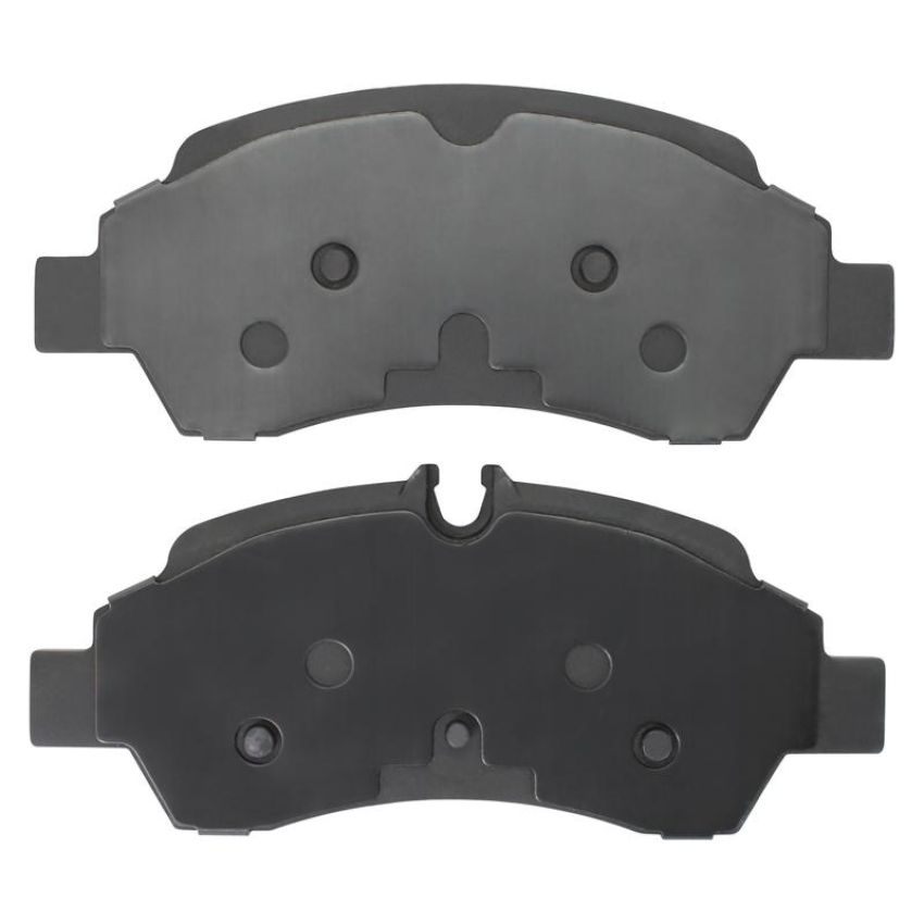 MPA 1001-1775M Quality-Built Premium Semi-Metallic Brake Pads w/ Hardware