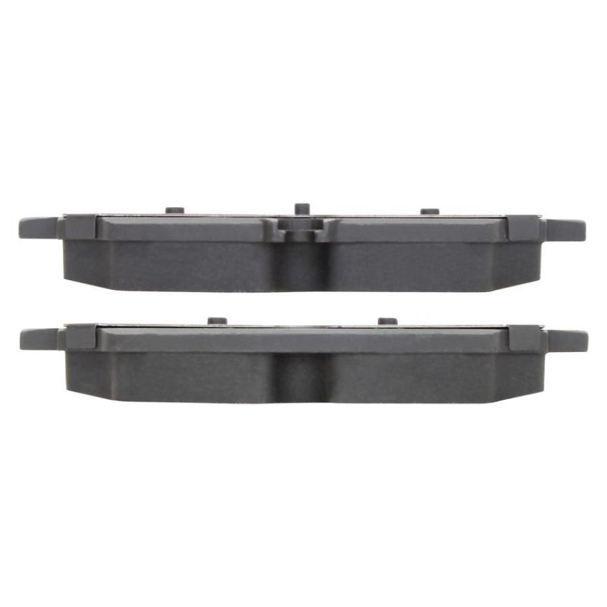 MPA 1001-1775M Quality-Built Premium Semi-Metallic Brake Pads w/ Hardware