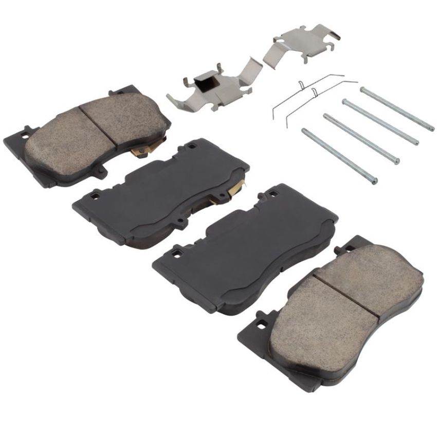 MPA 1001-1784C Quality-Built Premium Ceramic Brake Pads w/ Hardware
