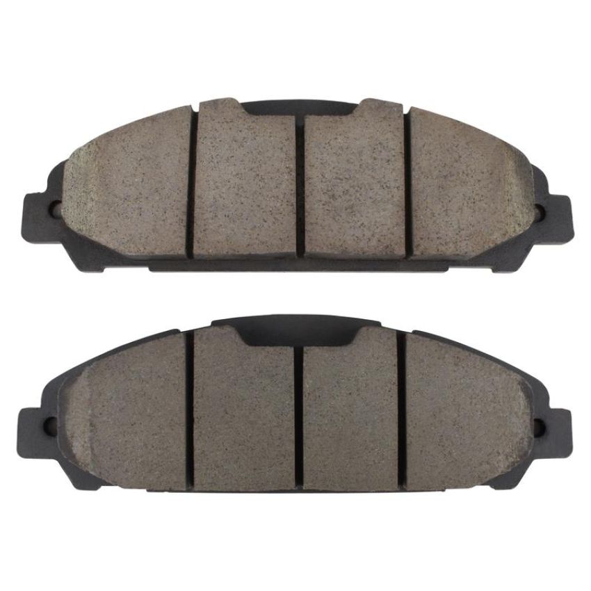 MPA 1001-1791C Quality-Built Premium Ceramic Brake Pads w/ Hardware