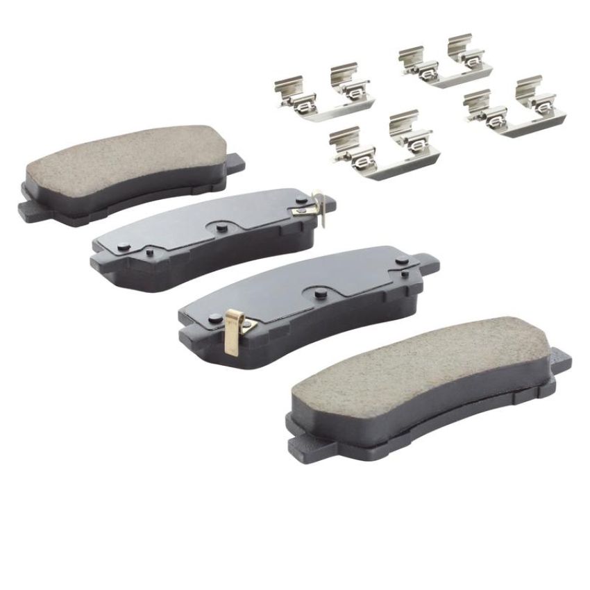 MPA 1001-1793C Quality-Built Premium Ceramic Brake Pads w/ Hardware