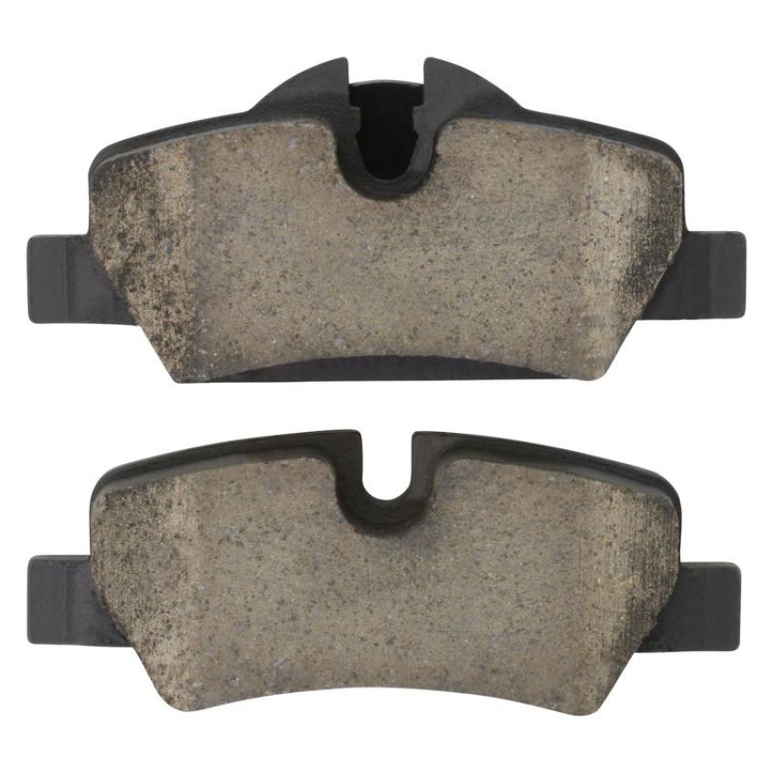 MPA 1001-1800C Quality-Built Premium Ceramic Brake Pads w/ Hardware