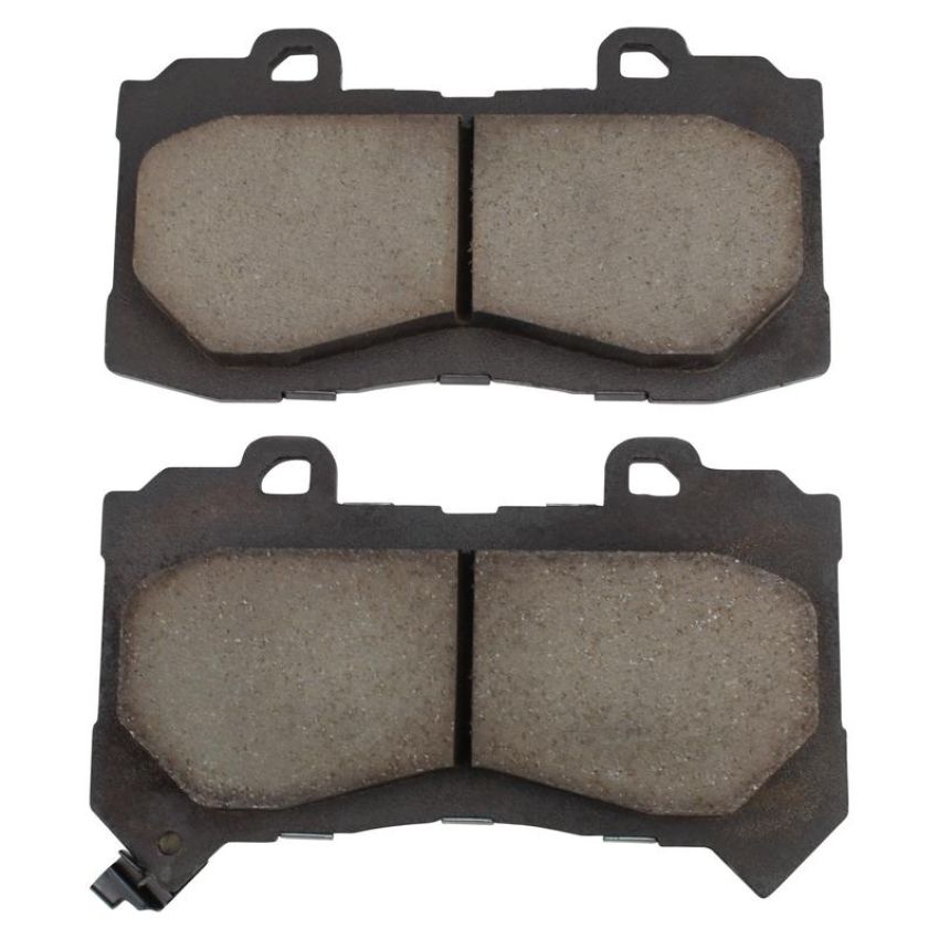MPA 1001-1802C Quality-Built Premium Ceramic Brake Pads w/ Hardware