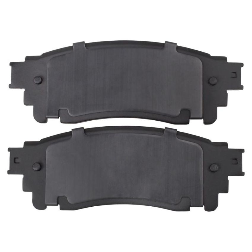 MPA 1001-1805C Quality-Built Premium Ceramic Brake Pads w/ Hardware