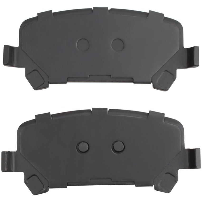 MPA 1001-1806C Quality-Built Premium Ceramic Brake Pads w/ Hardware