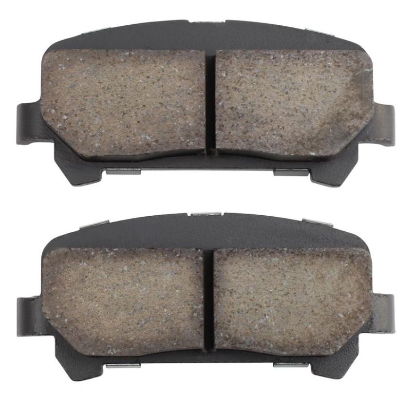 MPA 1001-1806C Quality-Built Premium Ceramic Brake Pads w/ Hardware