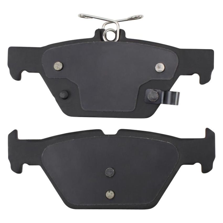 MPA 1001-1808C Quality-Built Premium Ceramic Brake Pads w/ Hardware