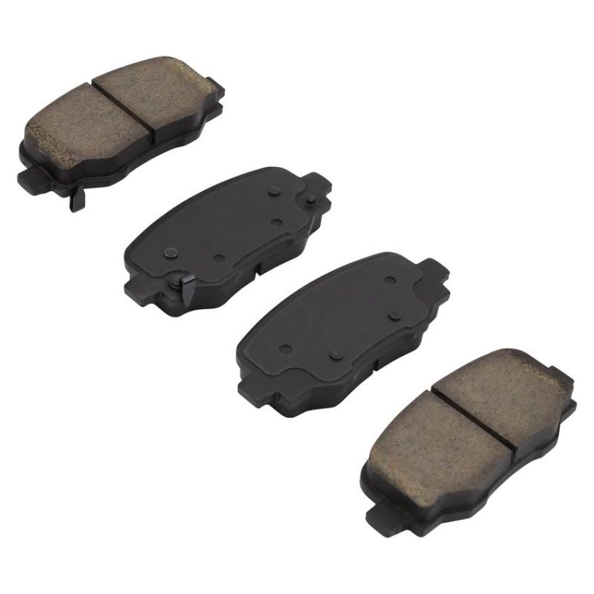MPA 1001-1809C Quality-Built Premium Ceramic Brake Pads w/ Hardware