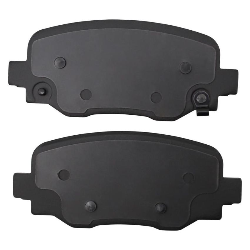 MPA 1001-1809C Quality-Built Premium Ceramic Brake Pads w/ Hardware