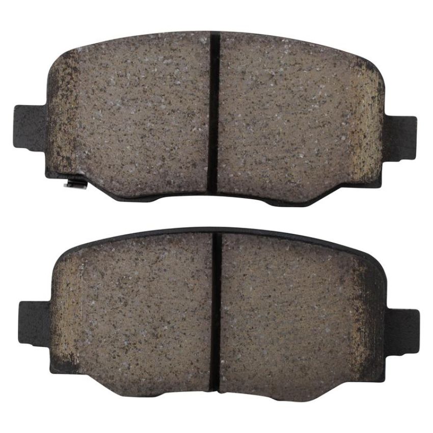 MPA 1001-1809C Quality-Built Premium Ceramic Brake Pads w/ Hardware