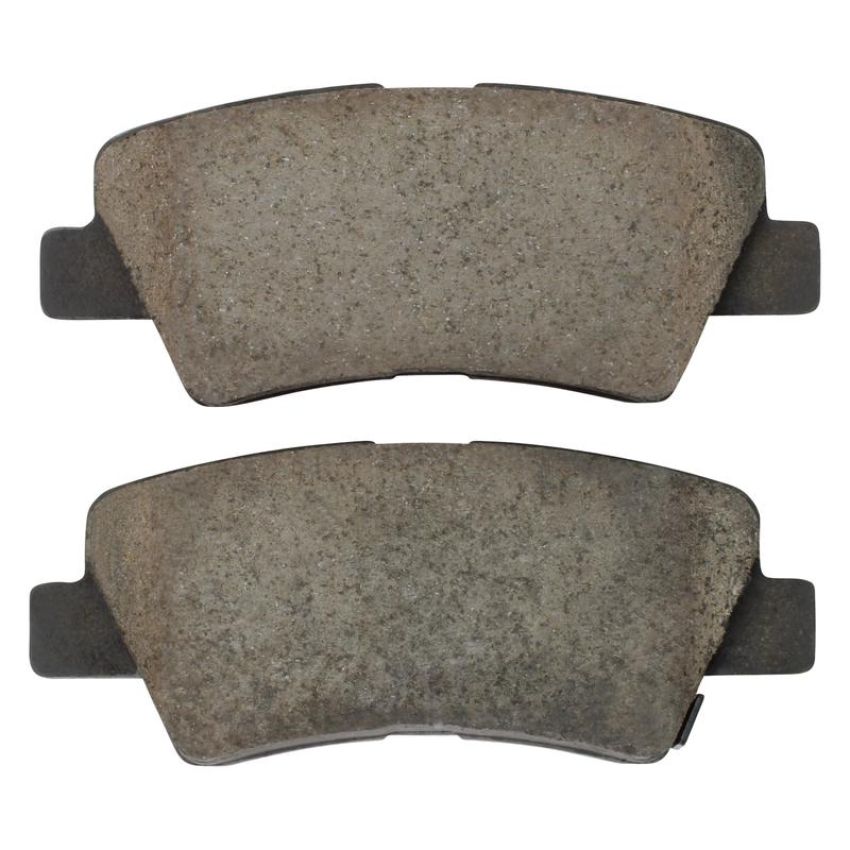 MPA 1001-1813C Quality-Built Premium Ceramic Brake Pads w/ Hardware