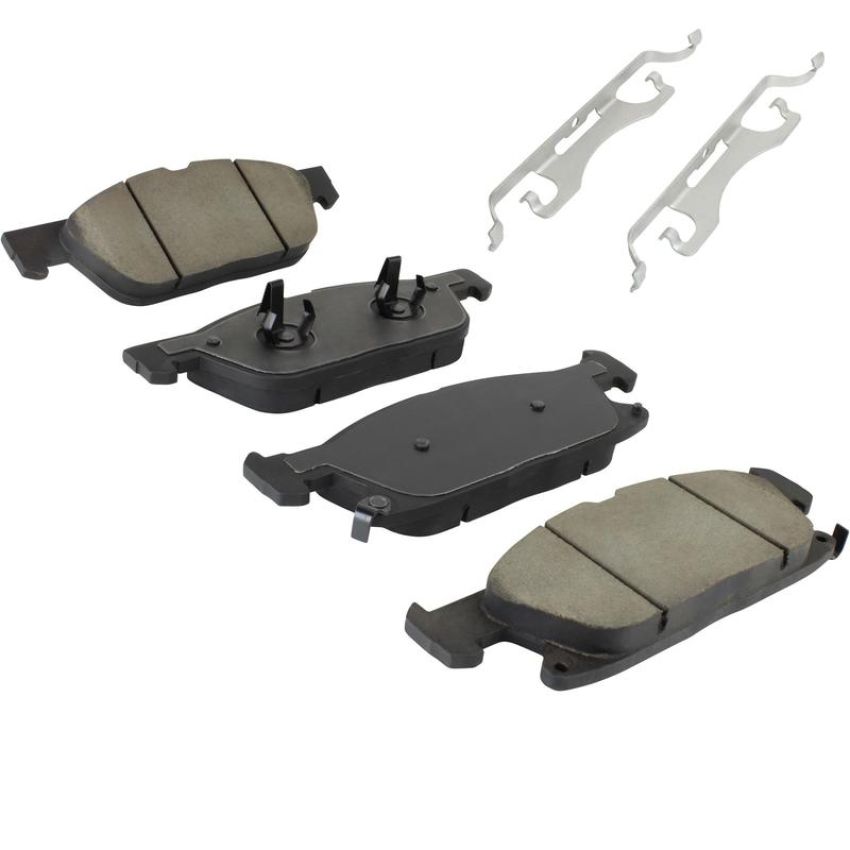 MPA 1001-1818AC Quality-Built Premium Ceramic Brake Pads w/ Hardware