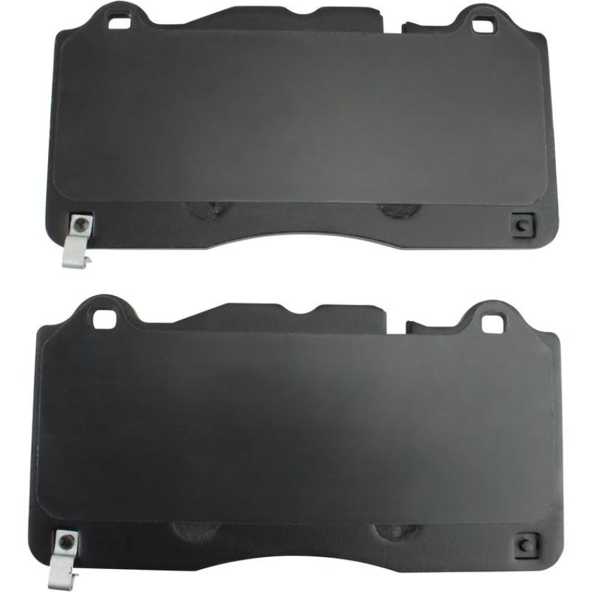 MPA 1001-1835M Quality-Built Premium Semi-Metallic Brake Pads w/ Hardware