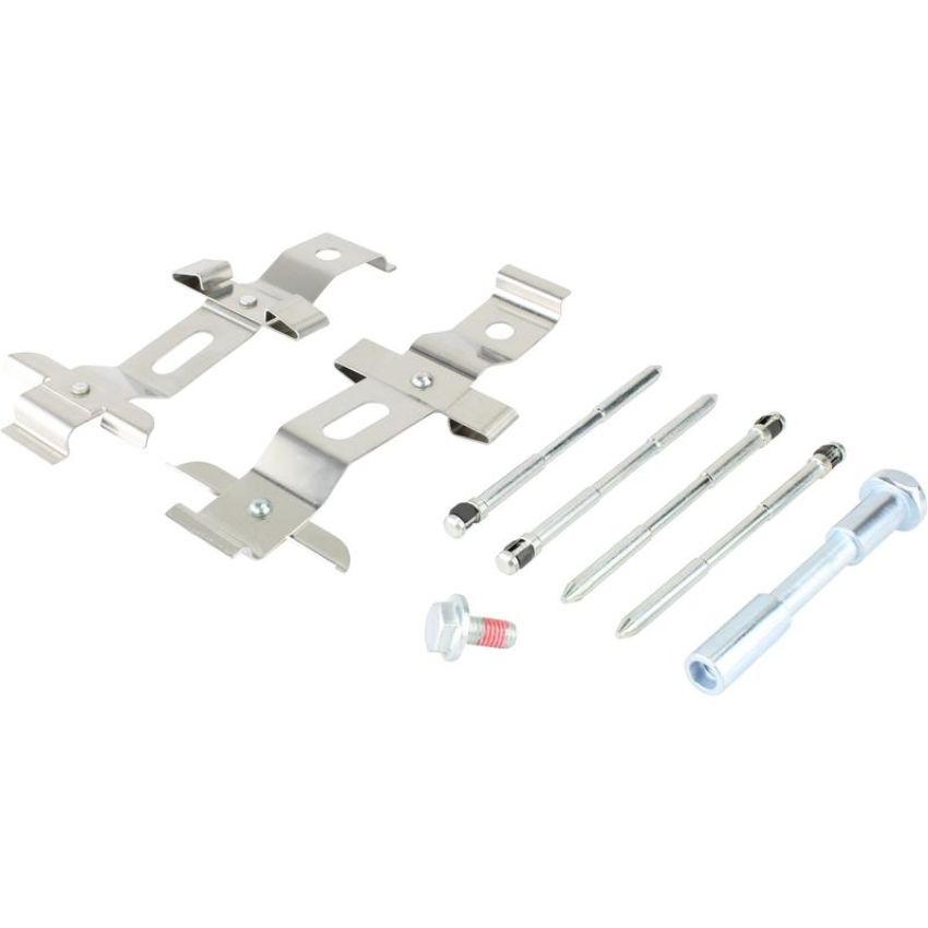 MPA 1001-1835M Quality-Built Premium Semi-Metallic Brake Pads w/ Hardware