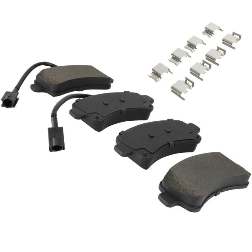 MPA 1001-1840AM Quality-Built Premium Semi-Metallic Brake Pads
