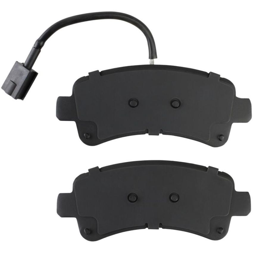 MPA 1001-1840AM Quality-Built Premium Semi-Metallic Brake Pads